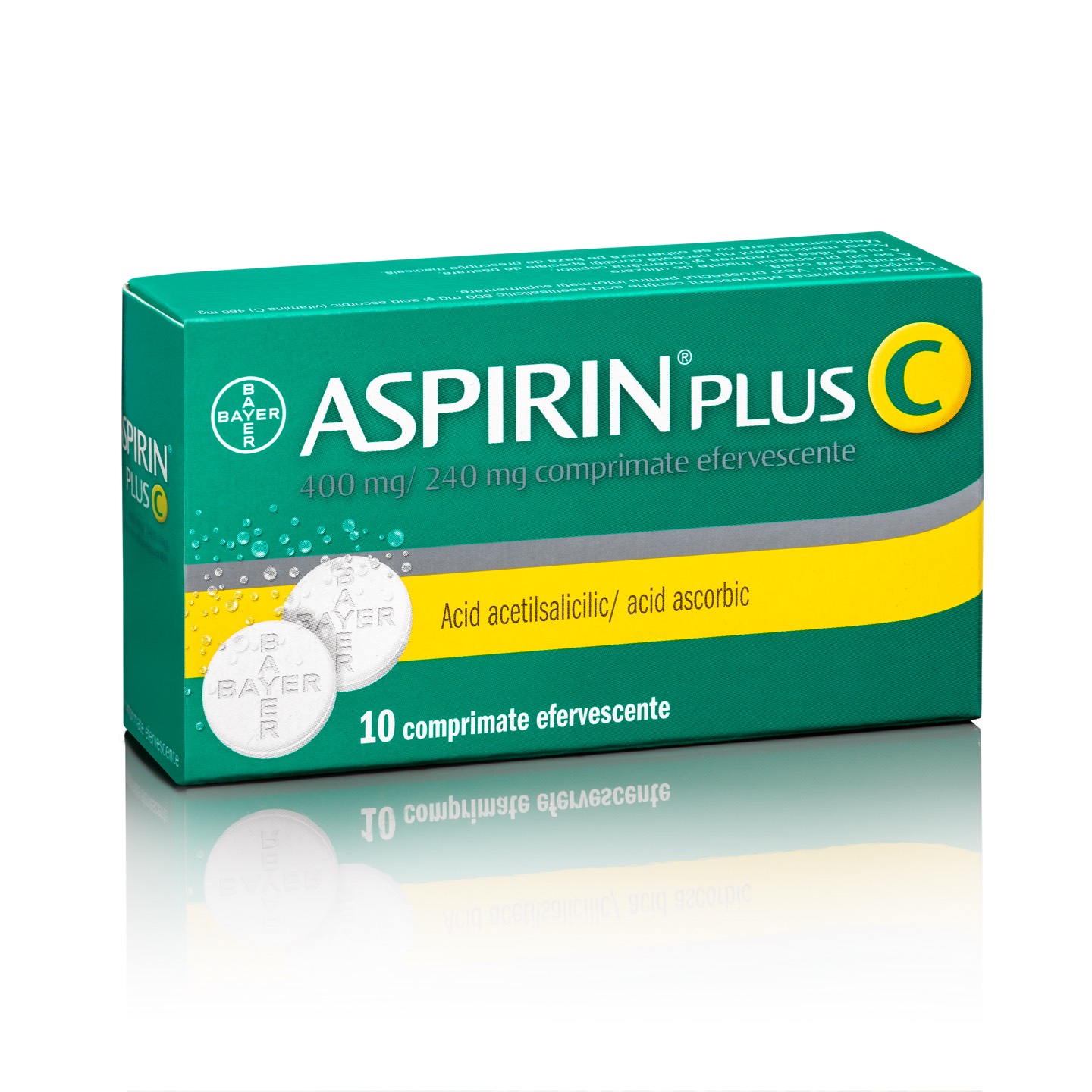 Aspirin® Plus C 10 comprimate efervescente