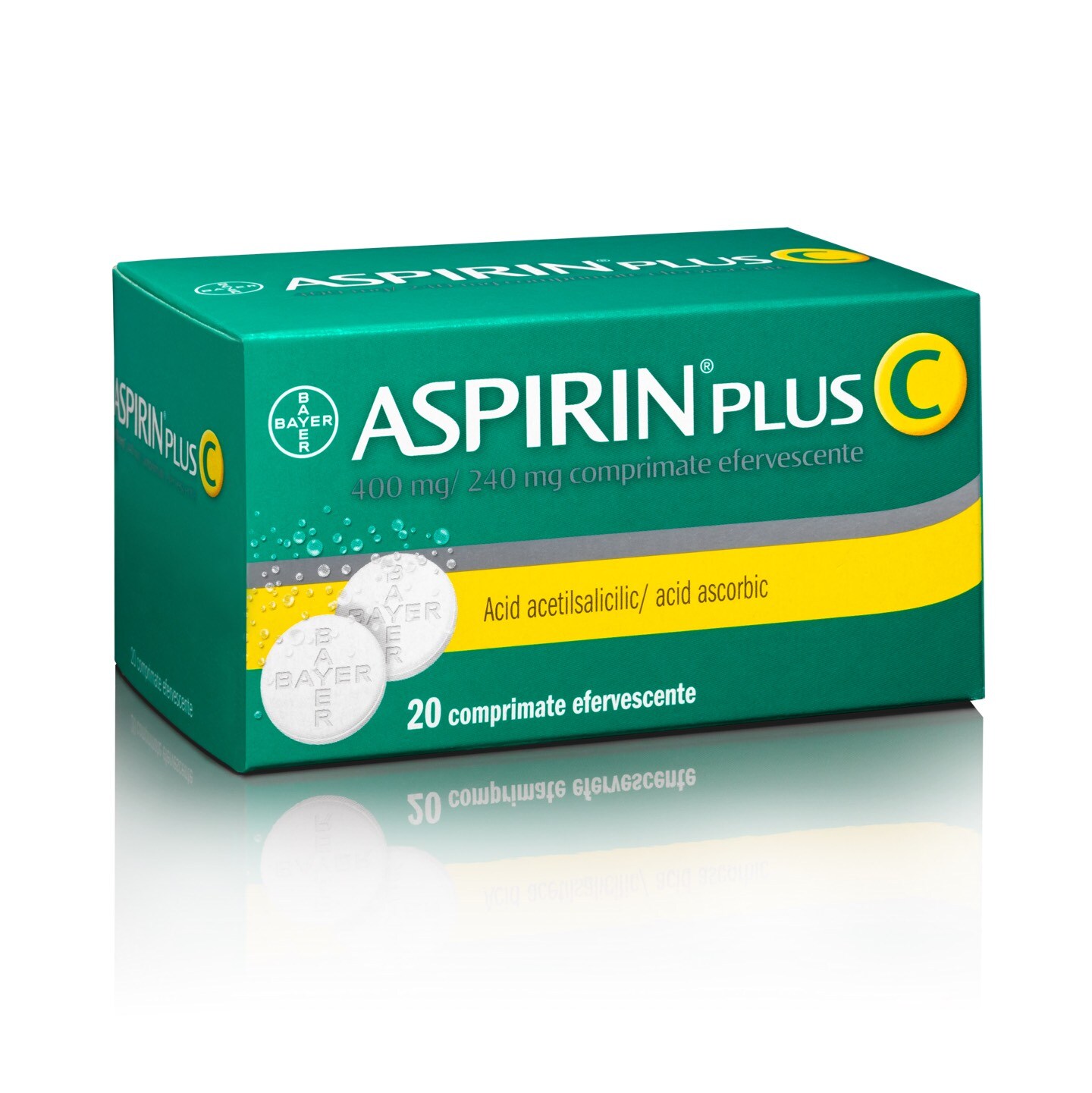 Aspirin® Plus C 20 comprimate efervescente